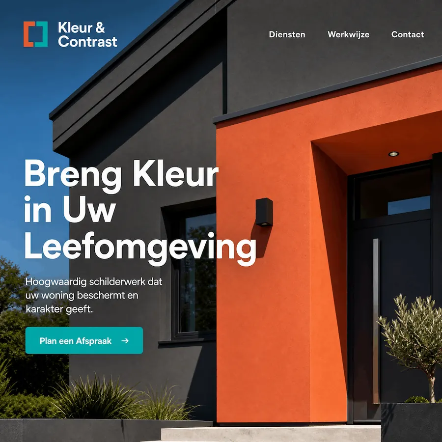 Voorbeeldwebsite 1