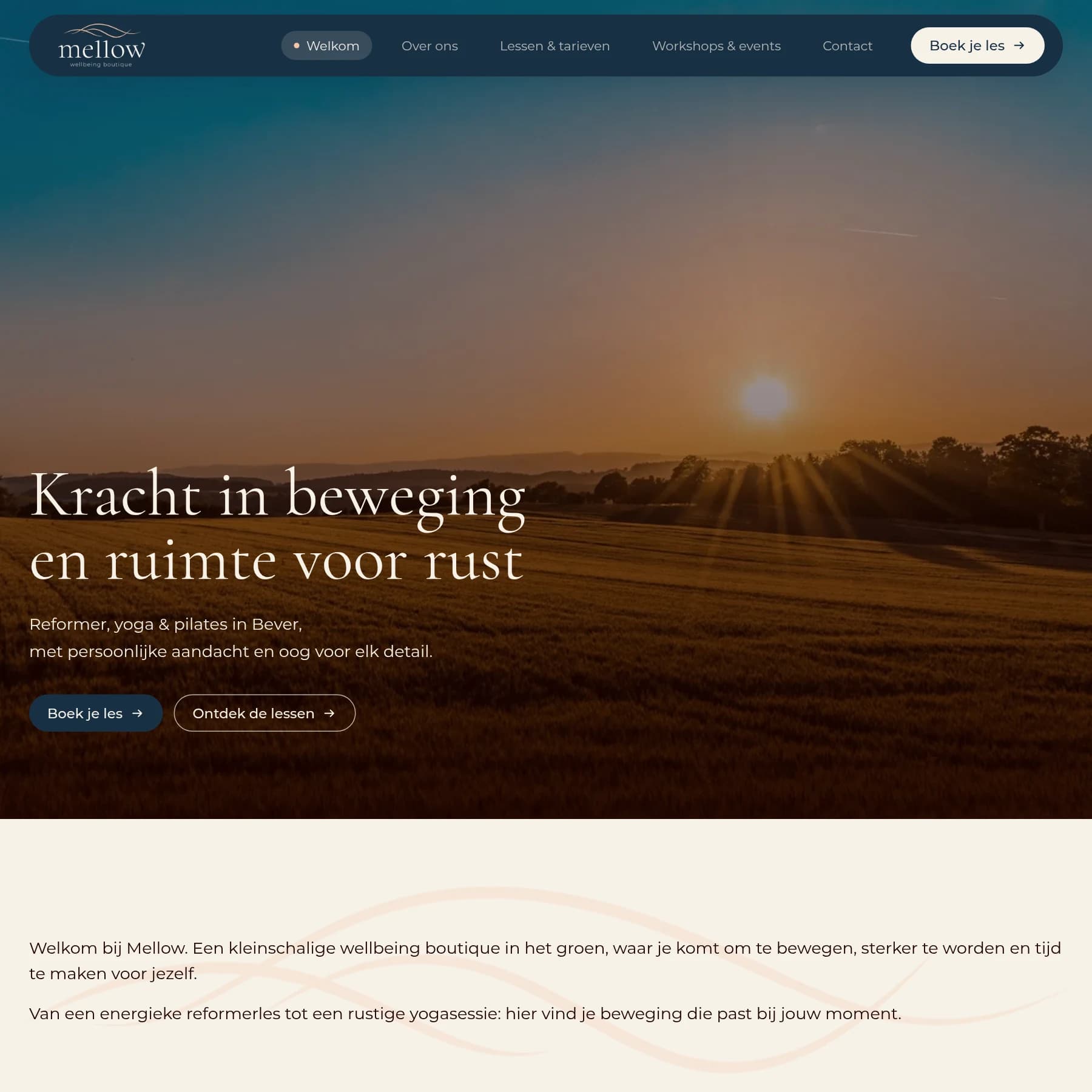 Website van Mellow